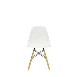 Eames Plastic Side Chair DSW (Hvit)