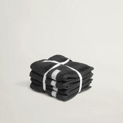 Premium Håndkle 4 stk (Antrasitt)