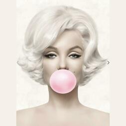 Marilyn Monroe Bubble Gum (40x60,Premium fotopapir)