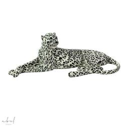 Liggende Leopard Dekorasjon