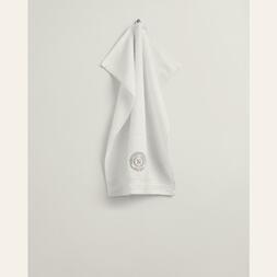 Crest Towel 50x70 (Hvit)