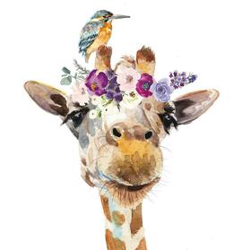 Pretty Giraffe Servietter