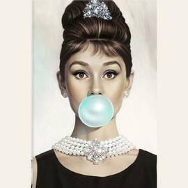 Audrey Hepburn (40x60,Premium fotopapir)